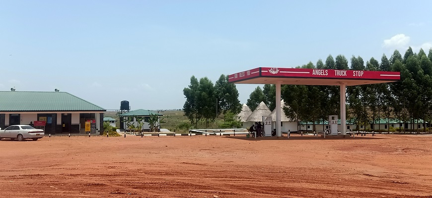 ATS (Angels Truck Stop) located at Yagupino/Wi-anaka village in Purongo, One of the Parking facilities proposed for upgrade to RSS status.