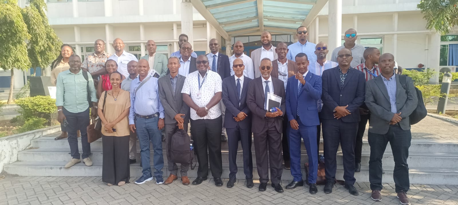 Djibouti Technical Committee delegation on a visit to the port of Mombasa